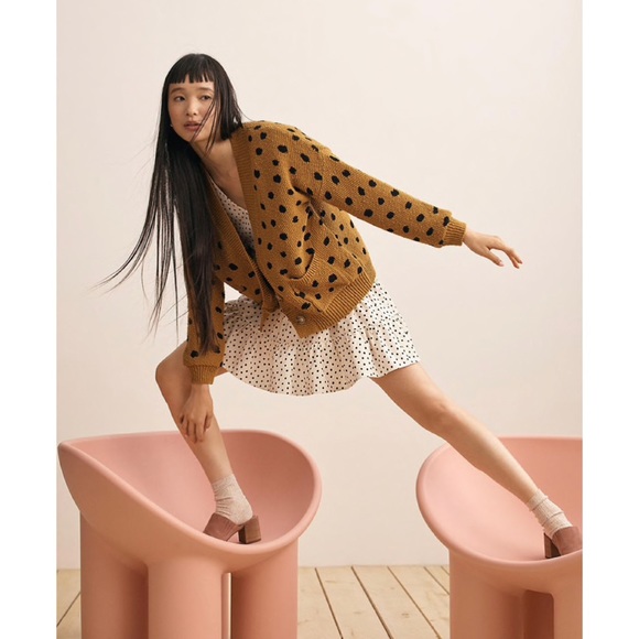 Madewell Hillview Cardigan Sweater in Painted Spot - Picture 4 of 8